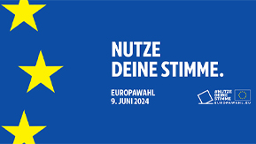 Nutze deine Stimme. Europawahl am 9. Juni