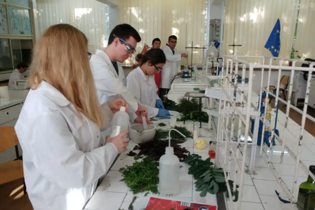 Laborsituation mit Laborant*innen