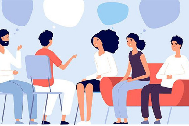 Schmuckbild einer Diskussionsgruppe