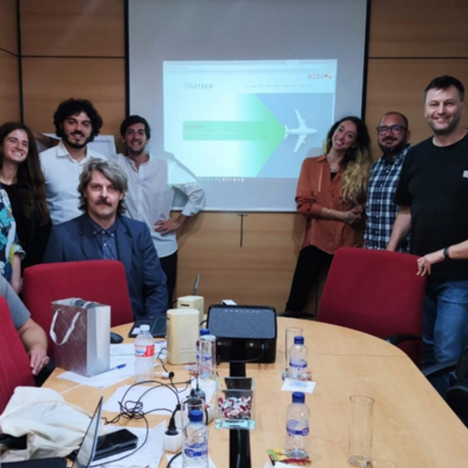 Gruppenbild im Seminarraum