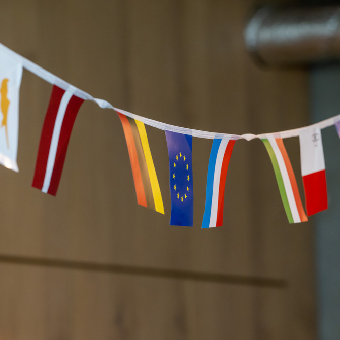 Europ&auml;ische Flaggen