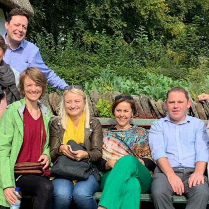 Gruppenbild der Erasmus+-Teilnehmenden