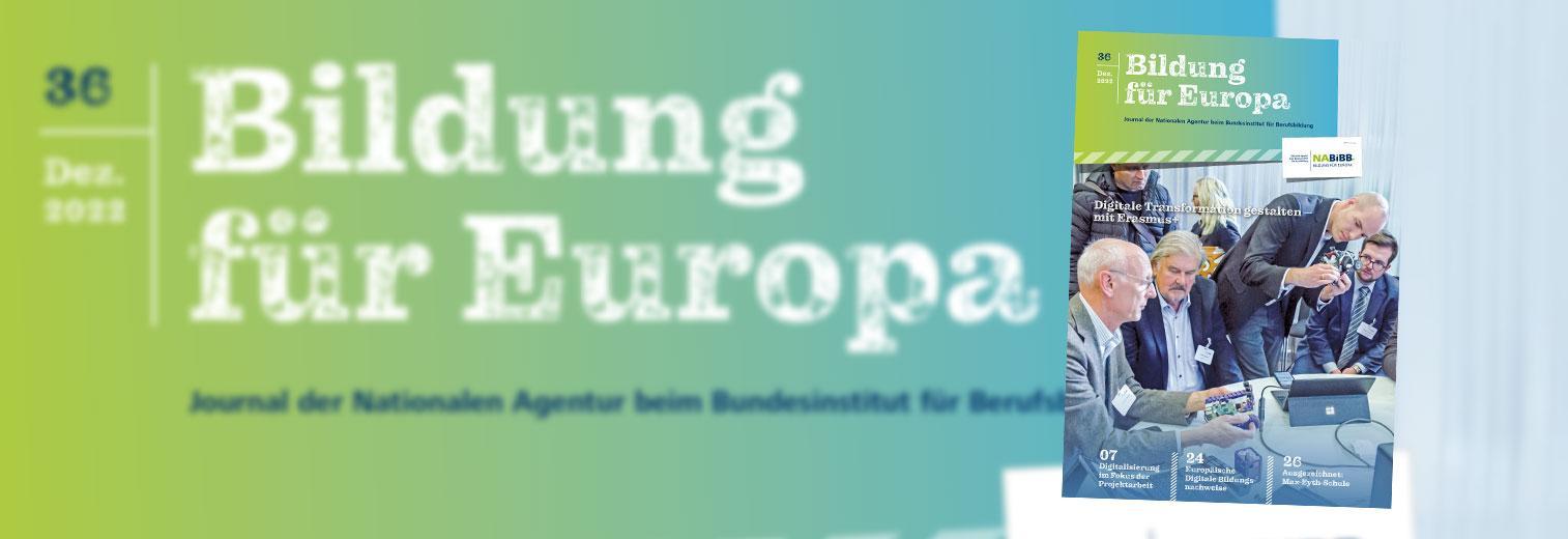 Titelbild des Journals Bildung für Europa