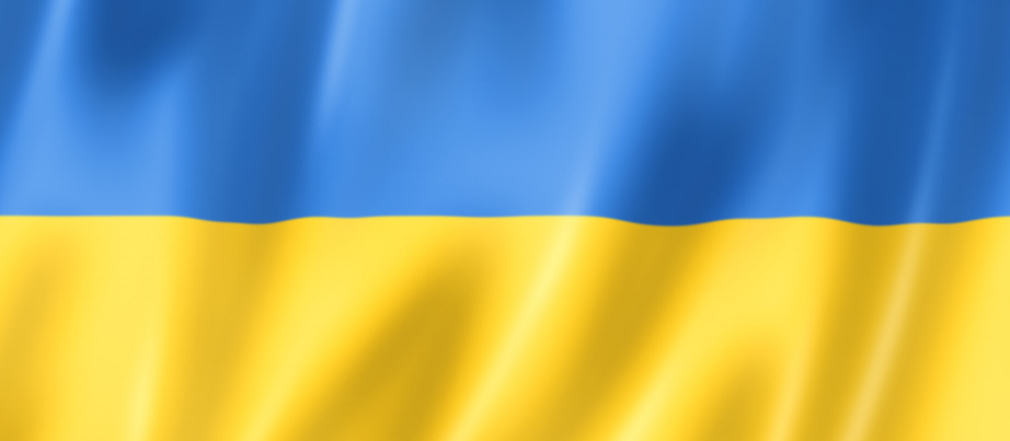 Ukraine Fahne