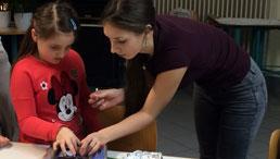 Daniela Bsonková während ihrer Arbeit im Jugend- und Kulturzentrum der Stadt Northeim