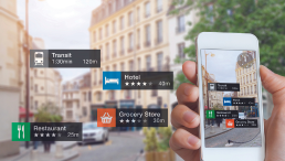 Smartphone mit Applikationen