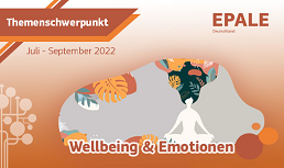 EPALE Themenschwerpunkt Juli bis September: Wellbeing und Emotionen